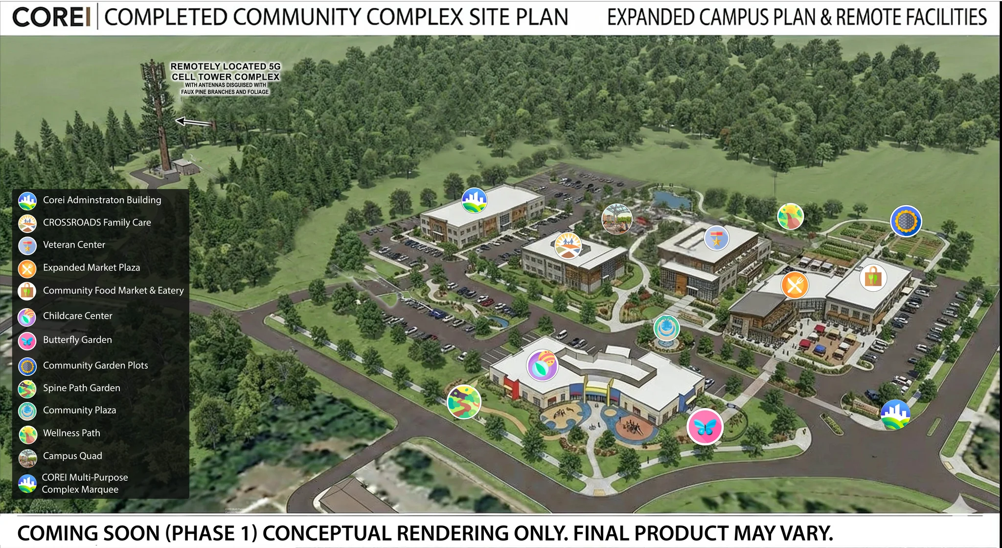 COREI Multi-Purpose Complex Architectural Rendering
