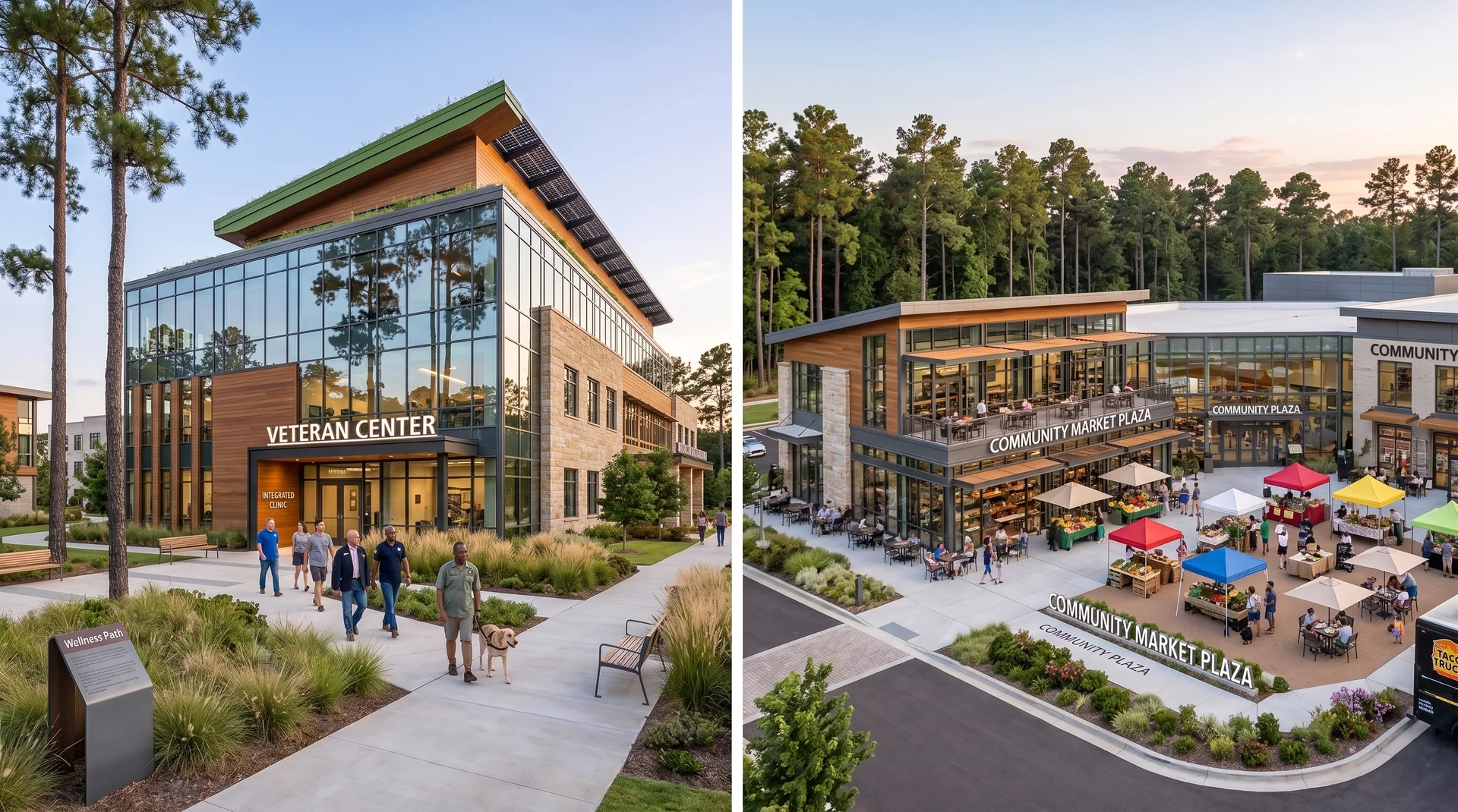 COREI Veteran Center and Community Plaza